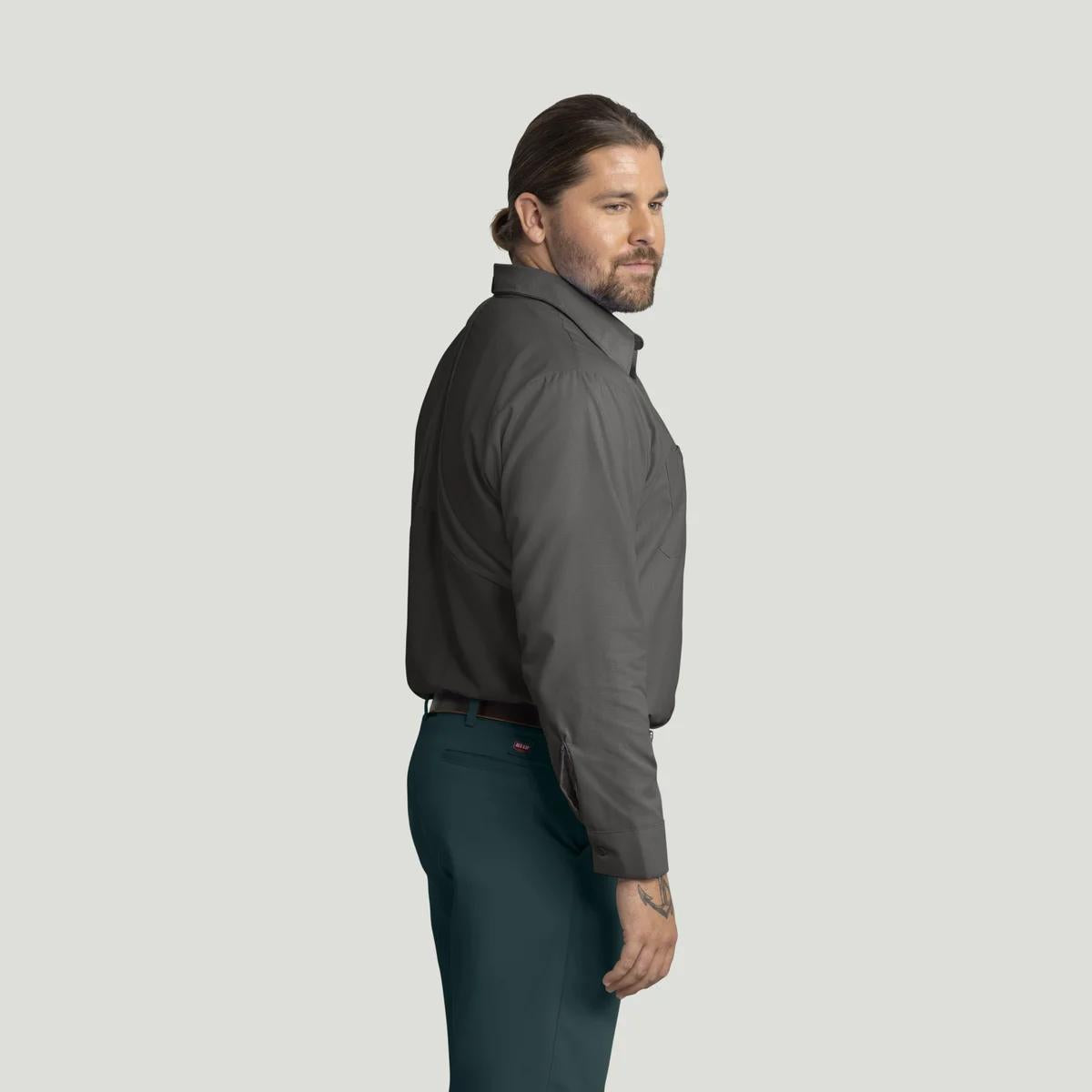 Red Kap Long Sleeve Work Shirt