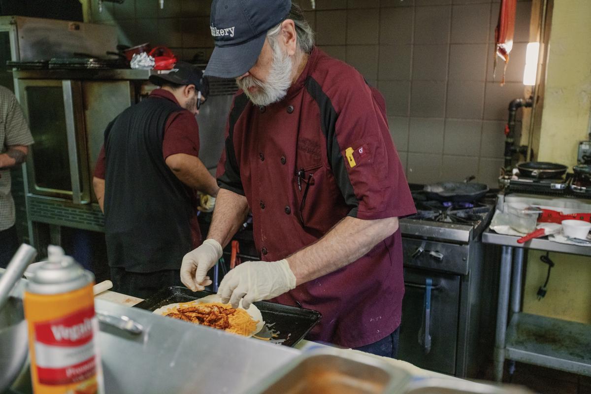 Red Kap Airflow Raglan Chef Coat with OilBlok