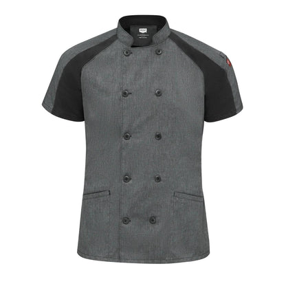 Red Kap Airflow Raglan Chef Coat with OilBlok