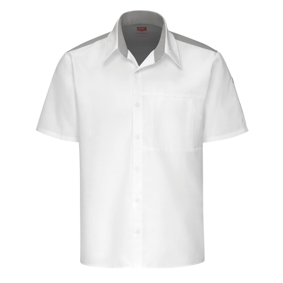 Red Kap Airflow Cook Shirt with OilBlok