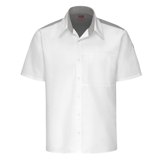 Red Kap Airflow Cook Shirt with OilBlok