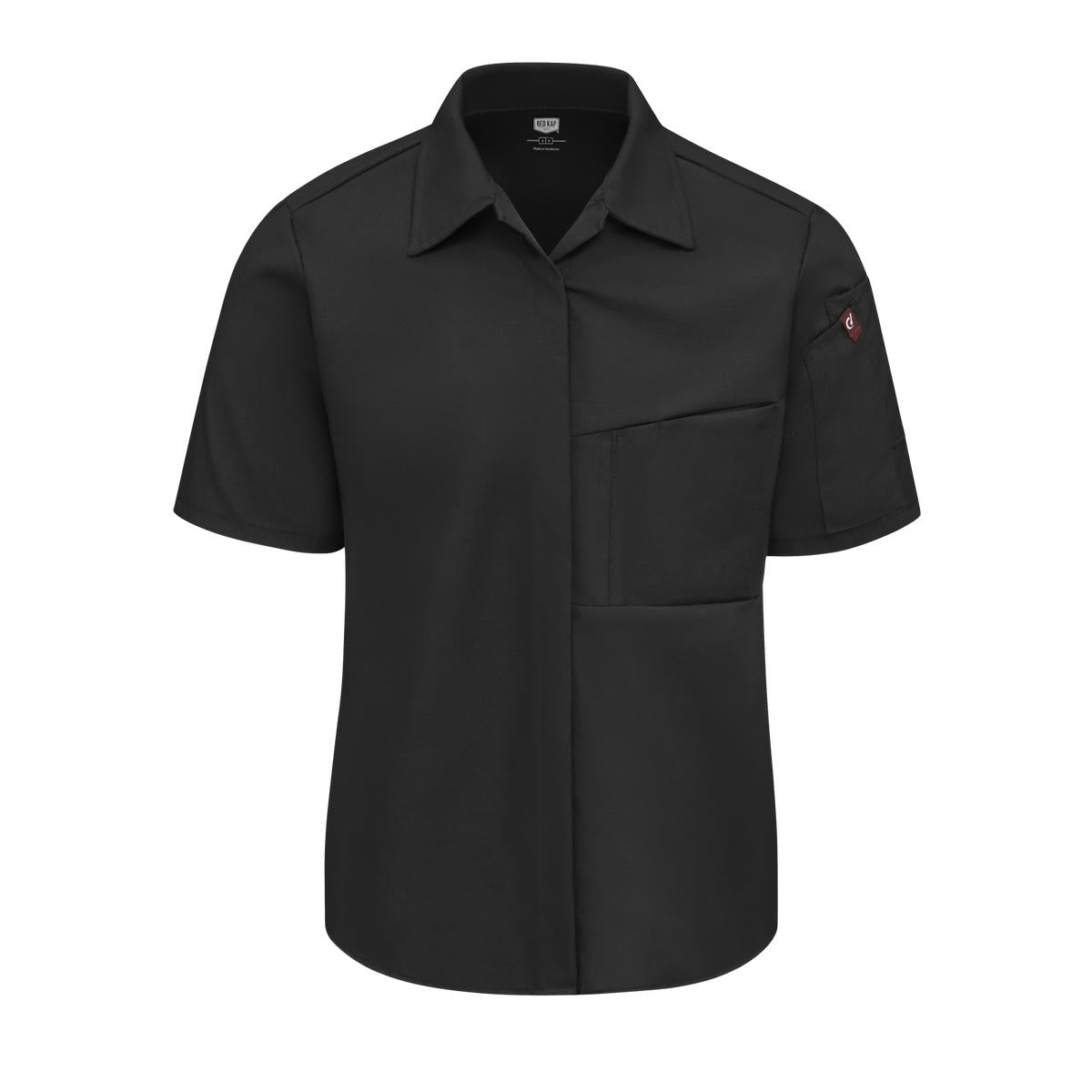 Red Kap Airflow Cook Shirt with OilBlok