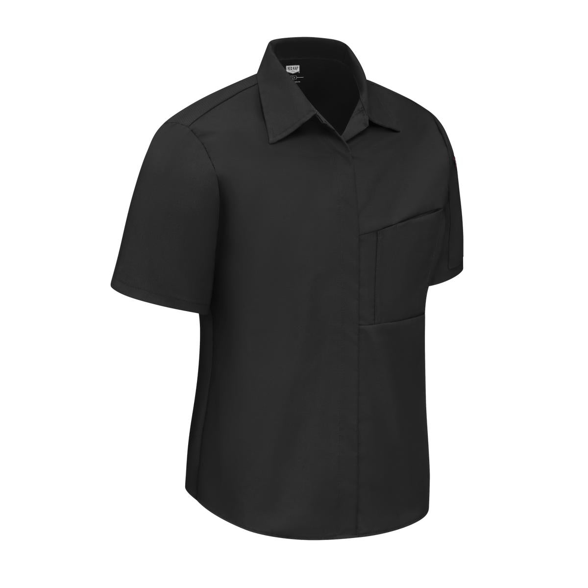 Red Kap Airflow Cook Shirt with OilBlok