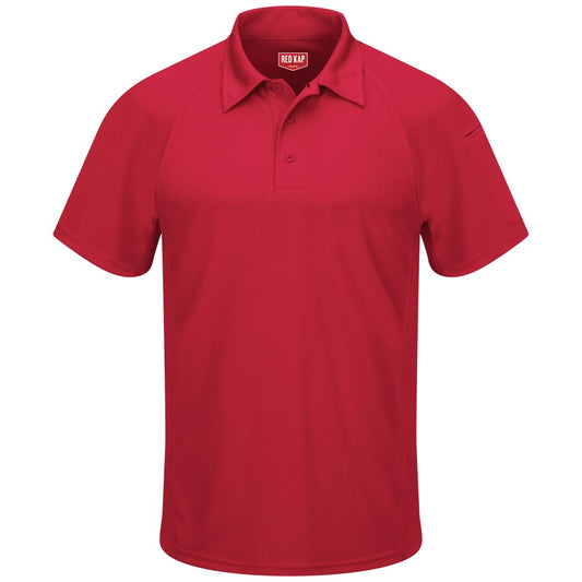 Red Kap Mens Active Polo Short Sleeve Shirt