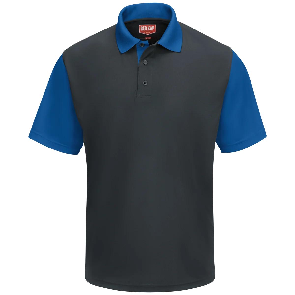 Red Kap Short Sleeve Performance Knit® Color-Block Polo