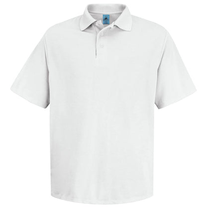 Red Kap Short Sleeve Spun Polyester Pocketless Polo