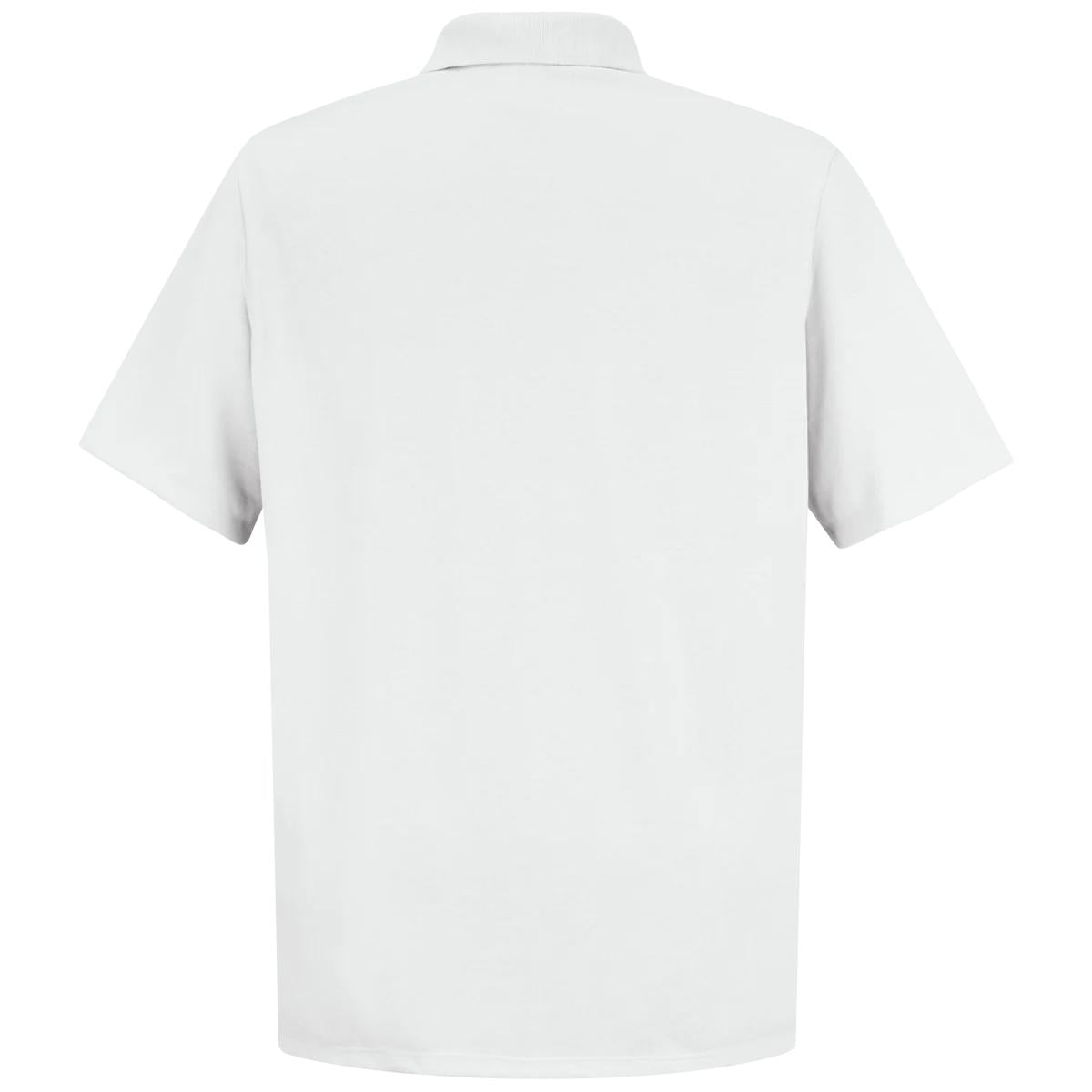 Red Kap Short Sleeve Spun Polyester Pocketless Polo