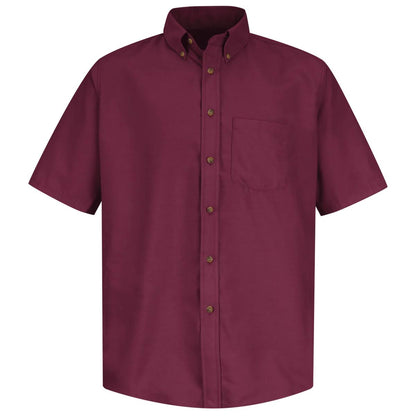 Red Kap Poplin Dress Shirt for Men - Short Sleeves- Red Kap®