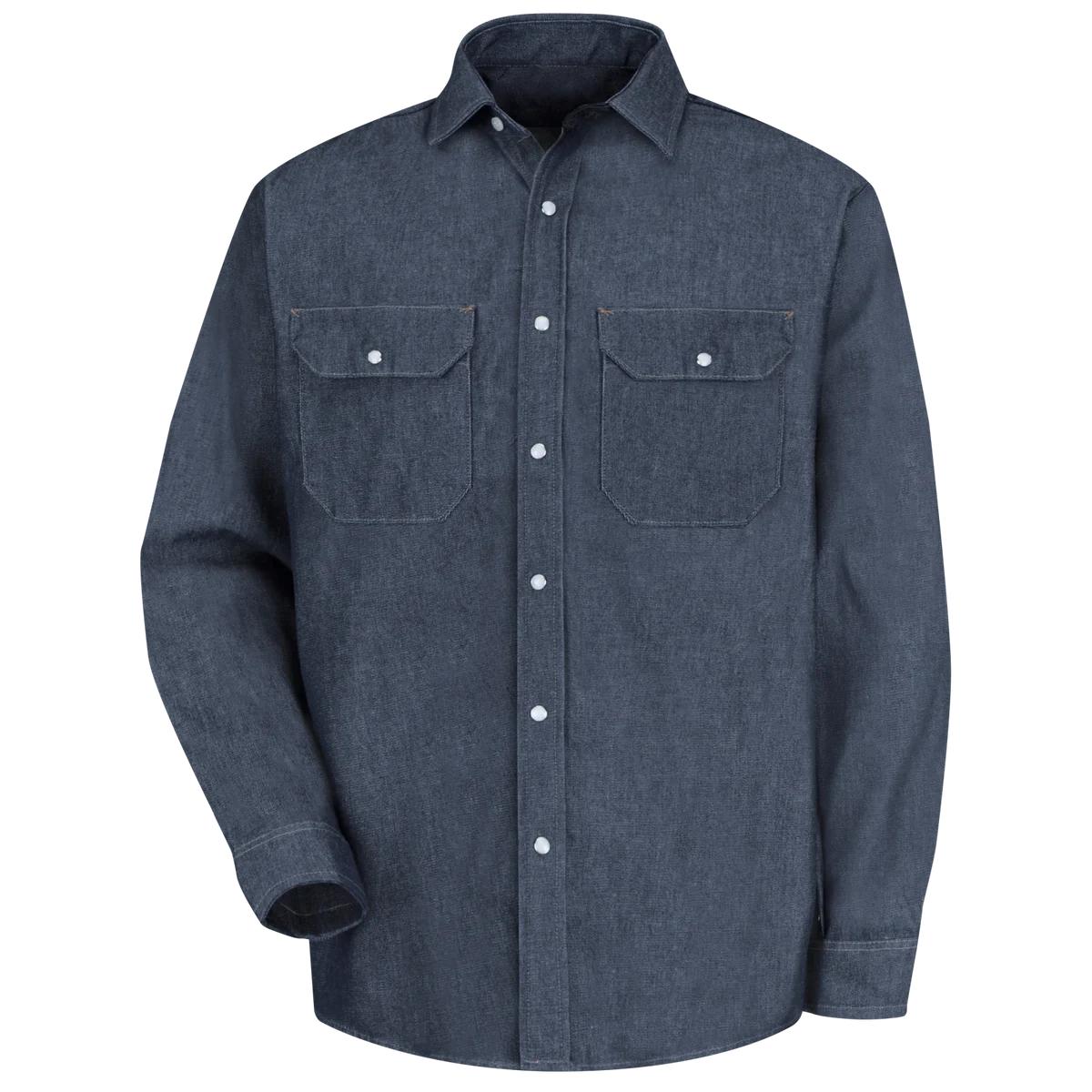 Red Kap Deluxe Denim Shirt - Long Sleeve