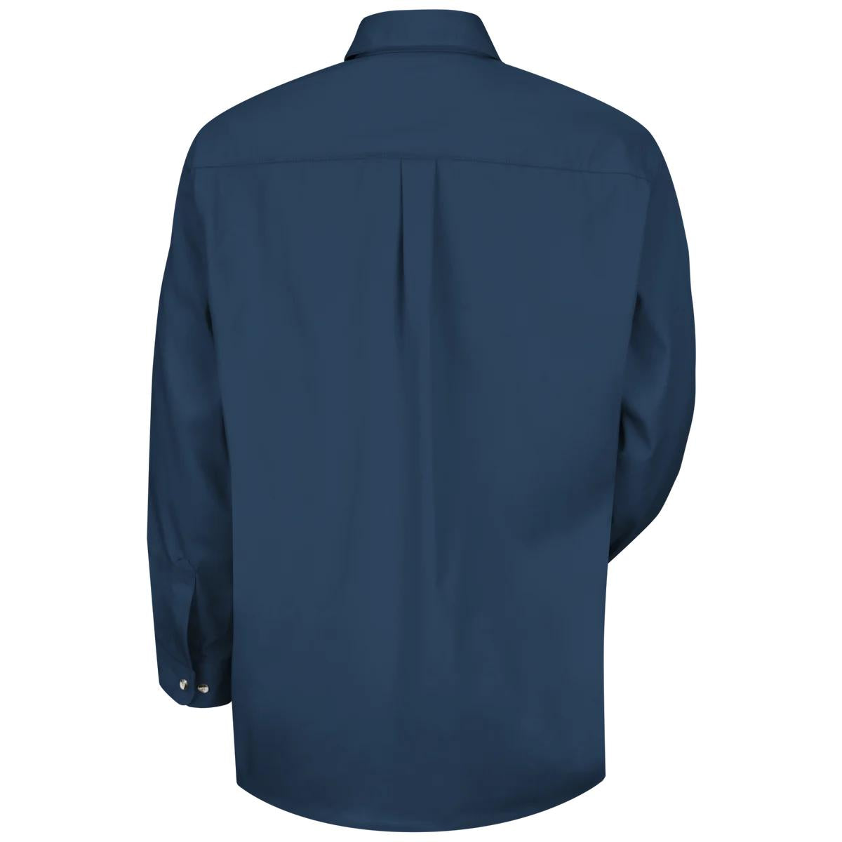 Red Kap Long Sleeve Cotton Contrast Dress Shirt
