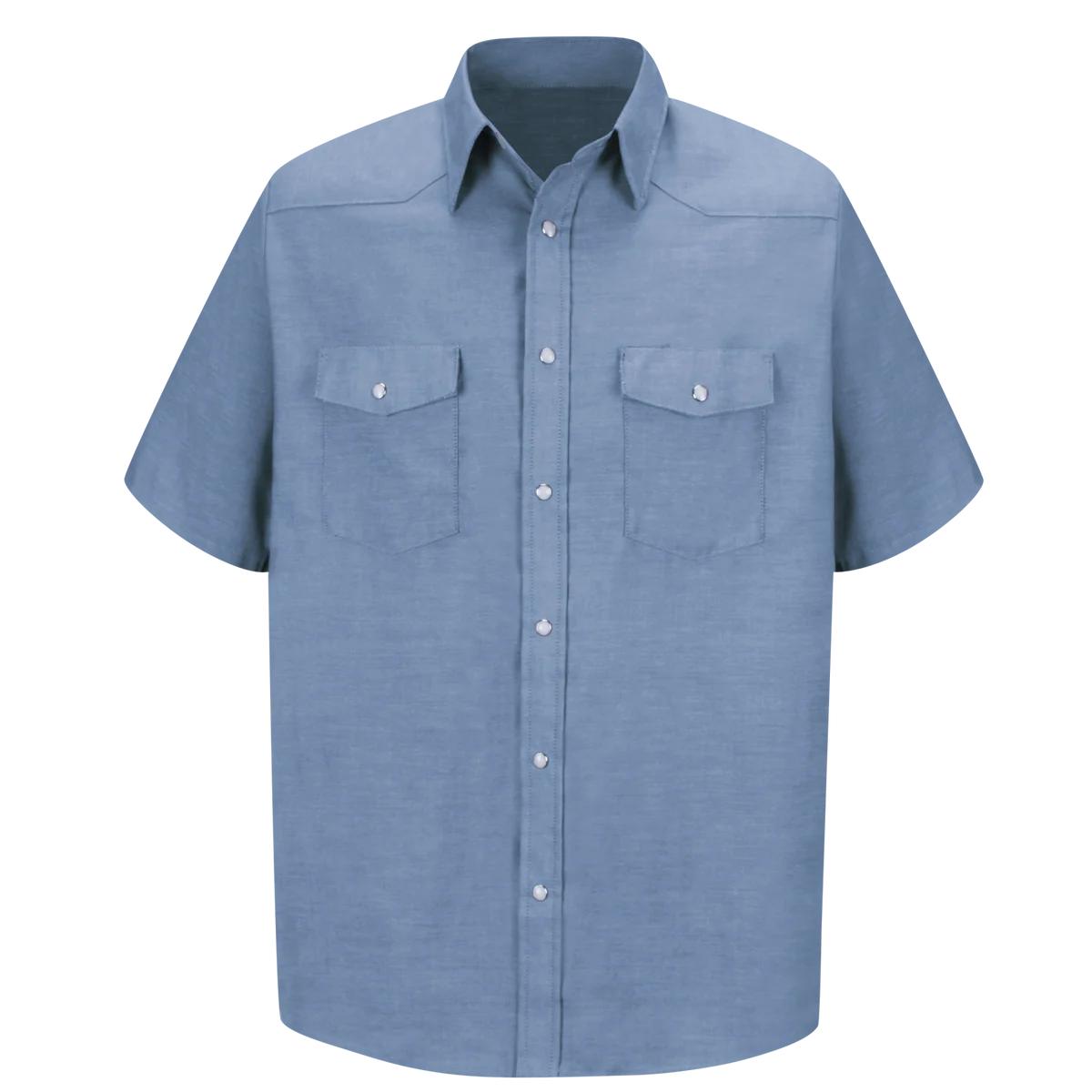 Red Kap Short Sleeve Deluxe Western Style Shirt