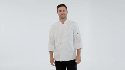 Red Kap Chef Coat with OilBlok + MIMIX®