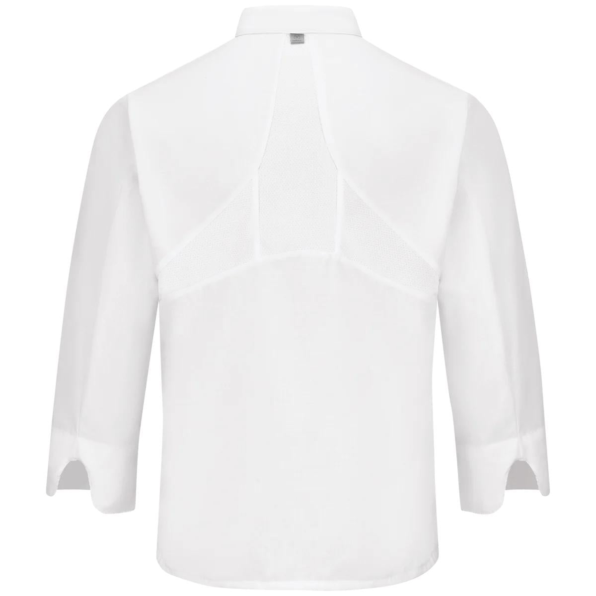 Red Kap Ten Knot Button Chef Coat with OilBlok + MIMIX®
