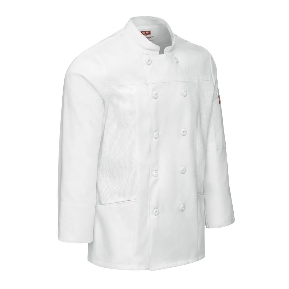 Red Kap Deluxe Airflow Chef Coat