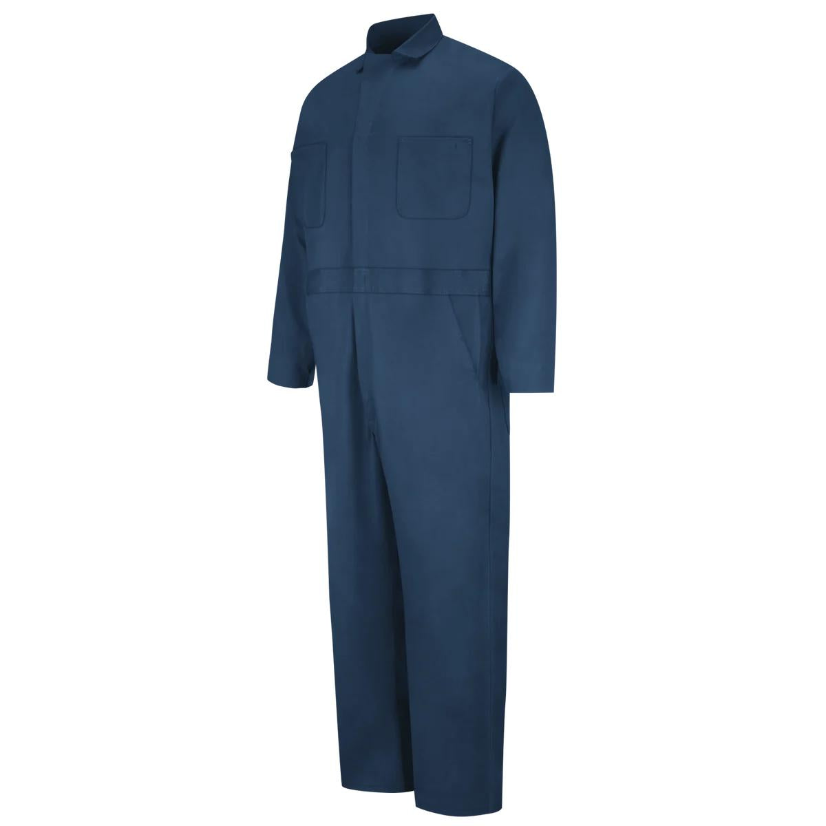 Red Kap Button-Front 100% Cotton Coverall