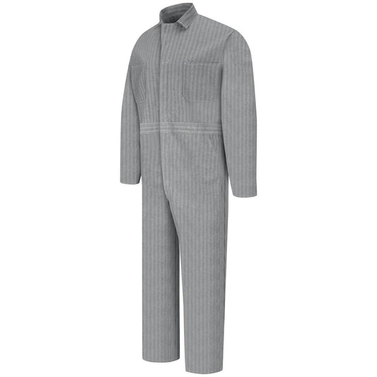 Red Kap Snap-Front Cotton Herringbone Coverall