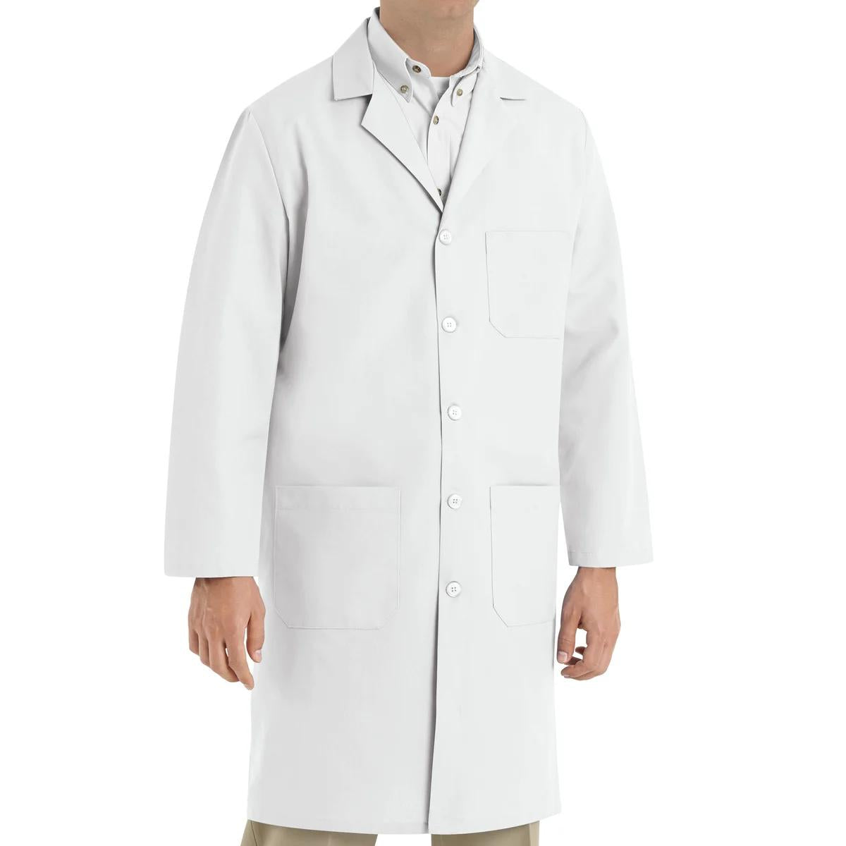 Red Kap Button-Down Lab Coat