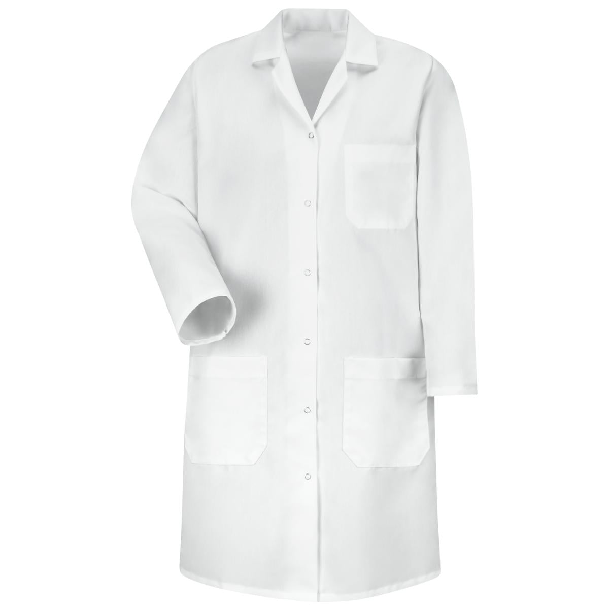 Red Kap Gripper-Front Lab Coat