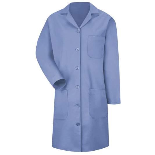 Red Kap Button-Front Lab Coat