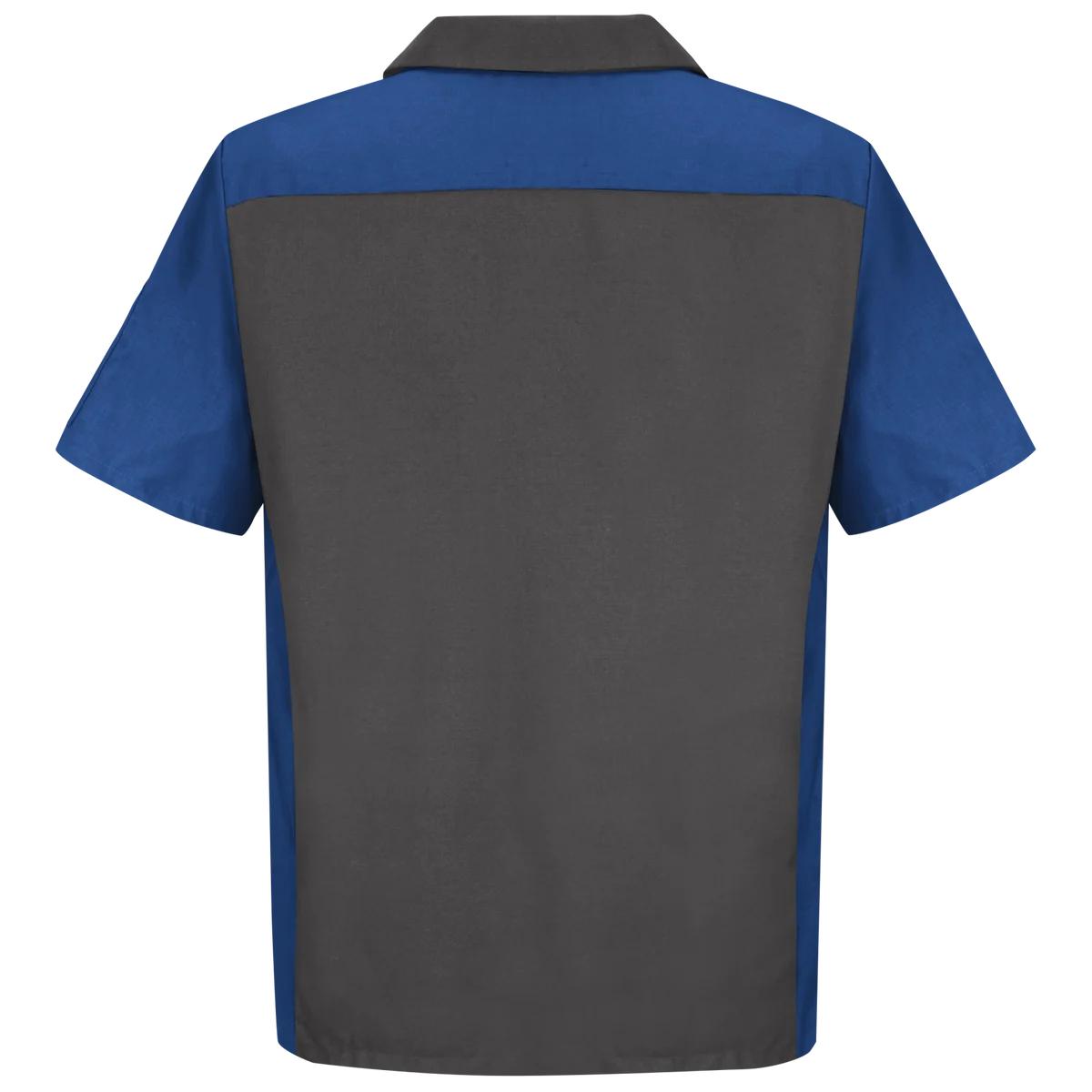 Red Kap Short Sleeve Two-Tone Work Shirt