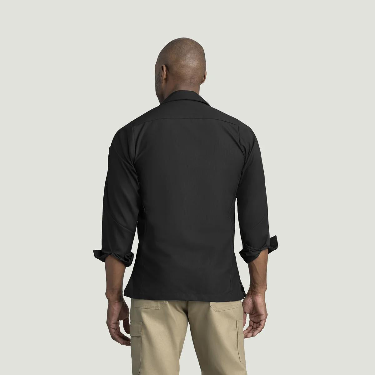 Red Kap Long Sleeve Solid Crew Shirt