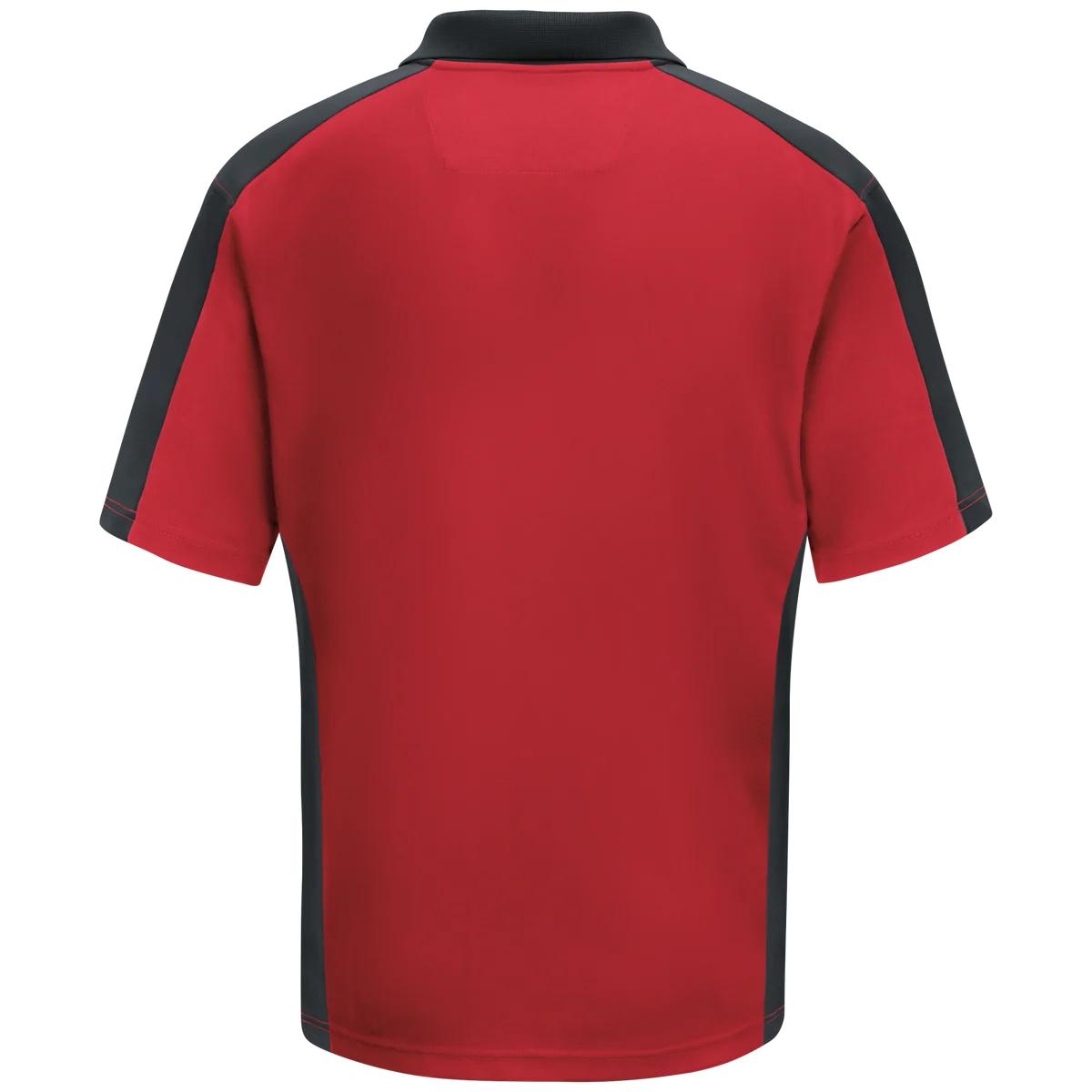 Red Kap Two-Tone Polo - Short Sleeve Performance Knit®