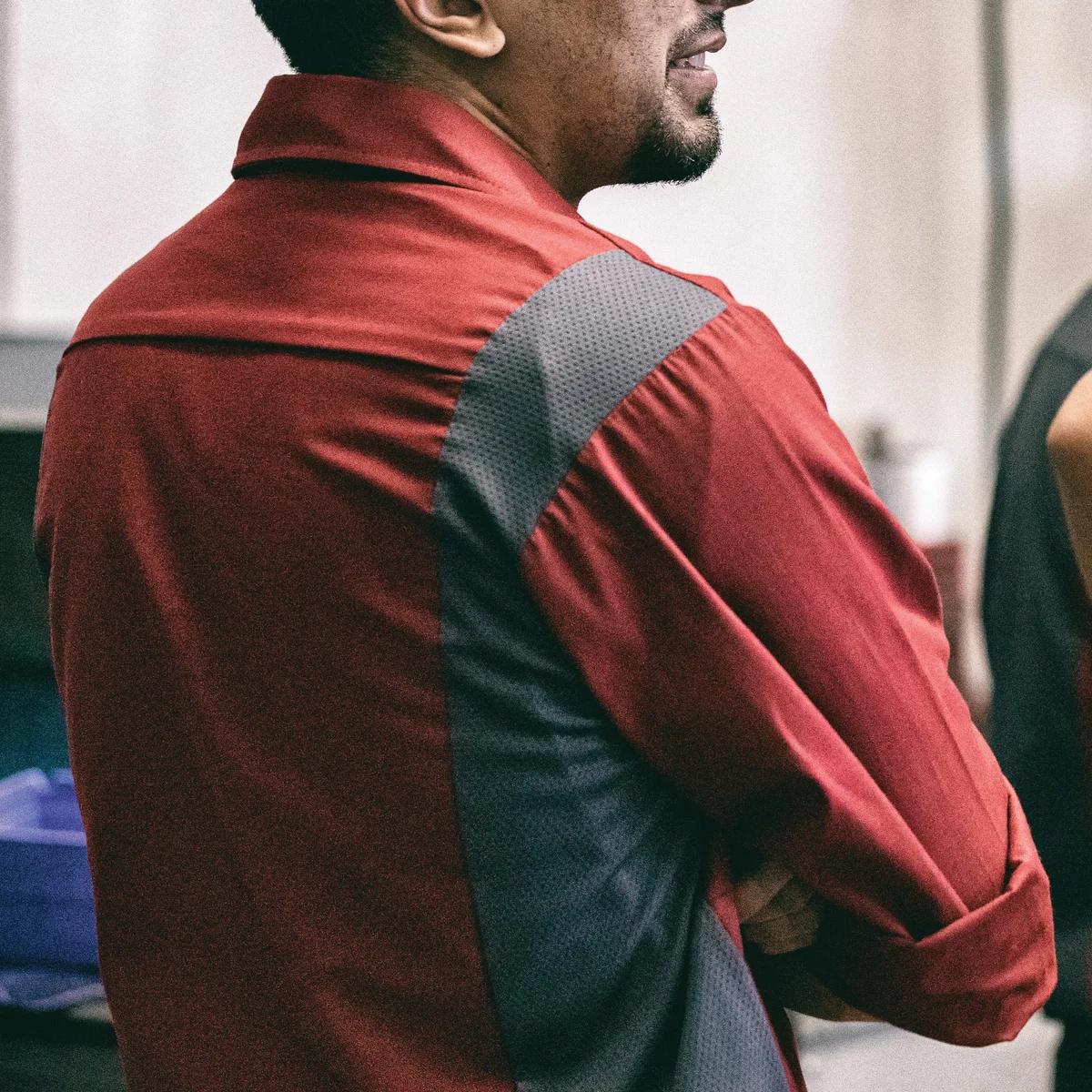 Red Kap Long Sleeve Performance Shop Shirt with OilBlok