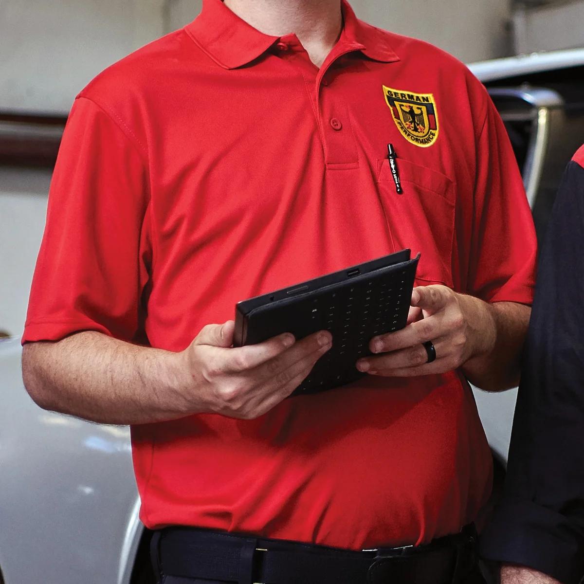 Red Kap Short Sleeve Performance Knit® Pocket Polo