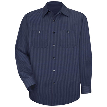 Red Kap Long Sleeve Durastripe® Work Shirt