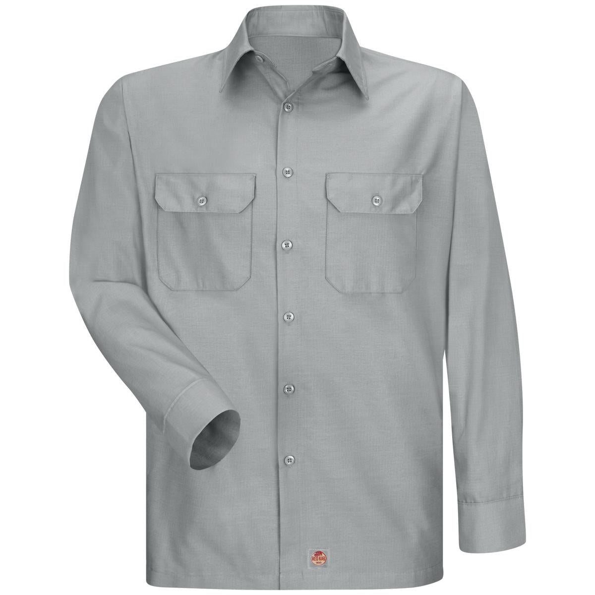 Red Kap Long Sleeve Solid Rip Stop Shirt