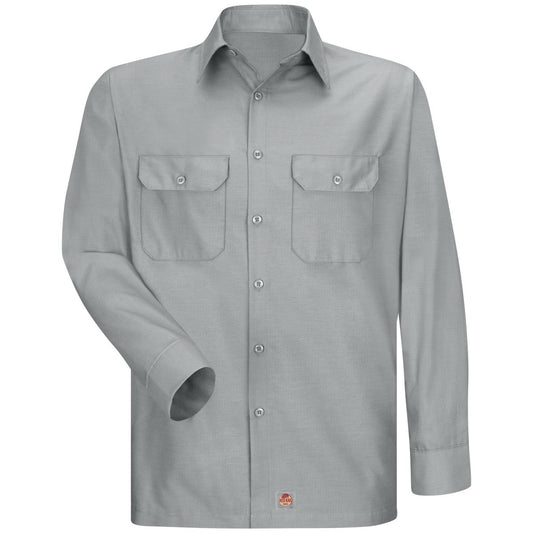 Red Kap Long Sleeve Solid Rip Stop Shirt