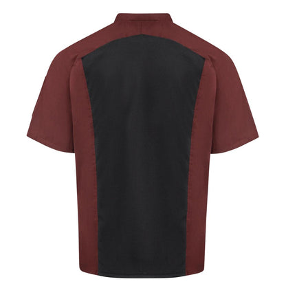 Red Kap Airflow Raglan Chef Coat with OilBlok