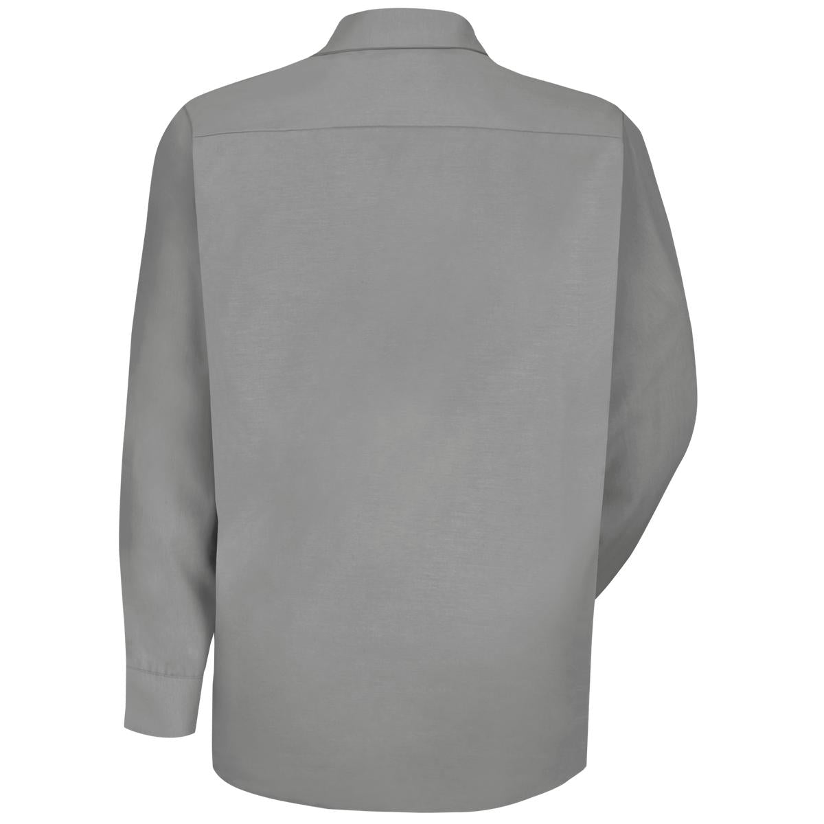 Red Kap Pocketless Work Shirt for Men - Snap Front