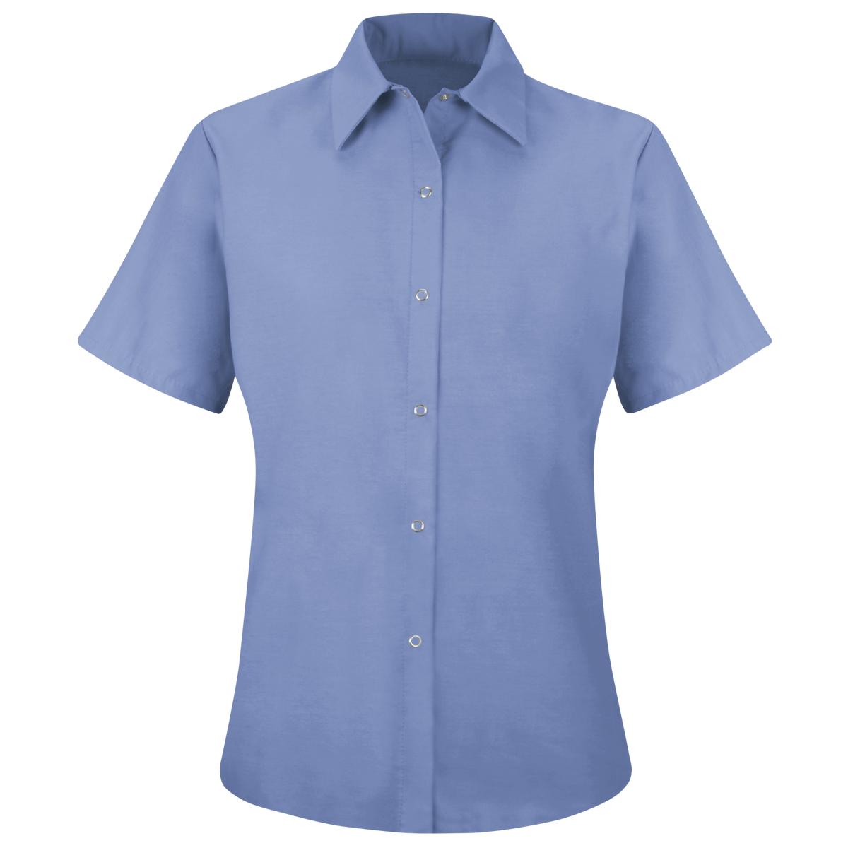 Red Kap Short Sleeve Specialized Pocketless Work Shirt