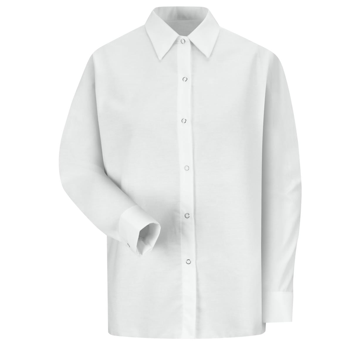 Red Kap Long Sleeve Specialized Pocketless Work Shirt