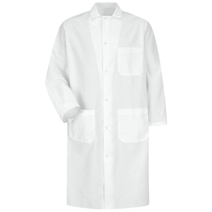 Red Kap Spun Polyester Butcher Coat with Int. Pocket - KS64