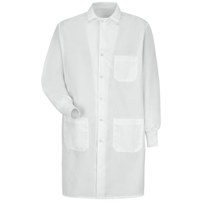Red Kap Specialized Cuffed Lab Coat - 80% Polyester / 20% Cotton