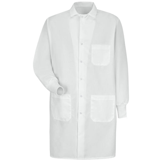 Red Kap Specialized Cuffed Lab Coat - 80% Polyester / 20% Cotton