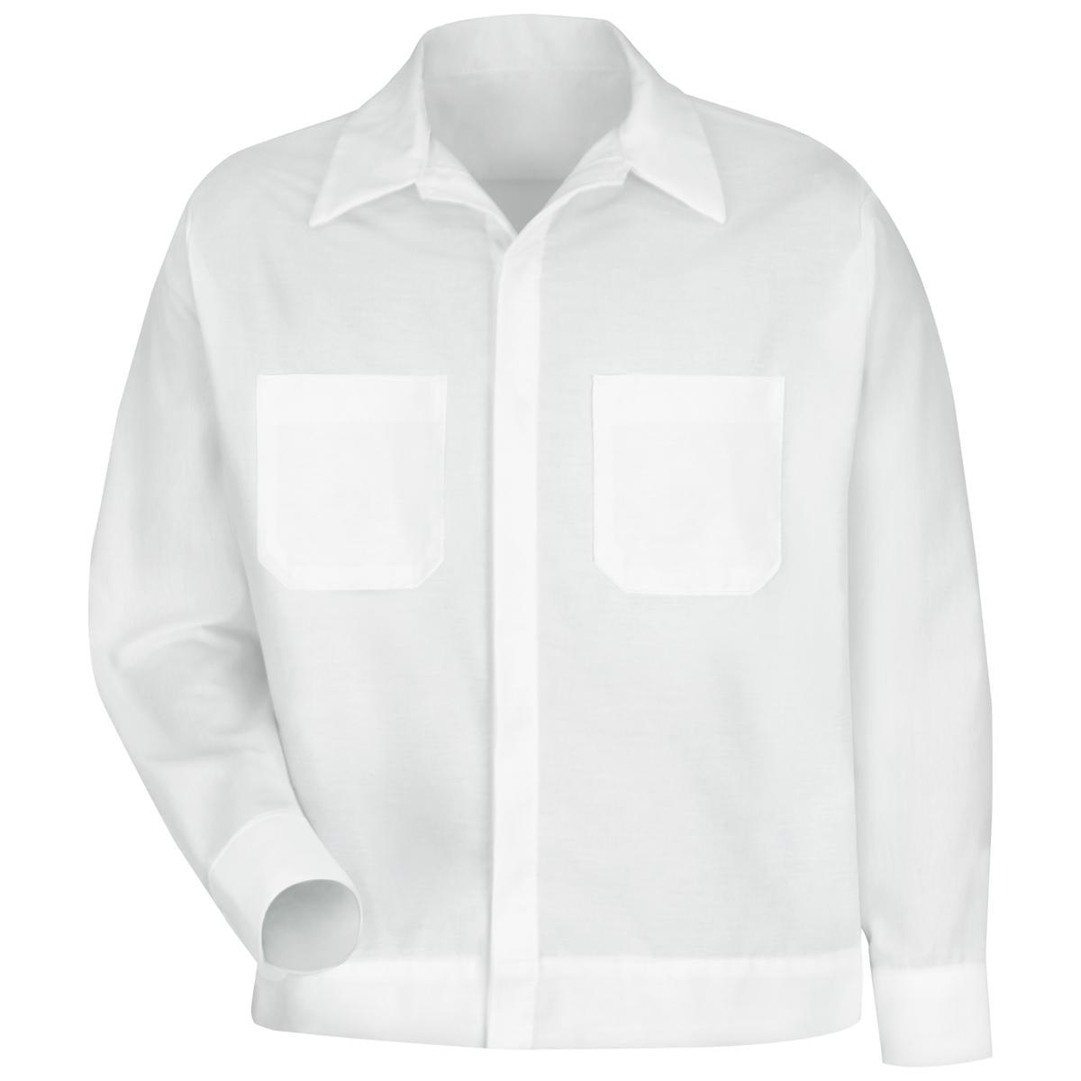Red Kap Button-Front Shirt Jacket