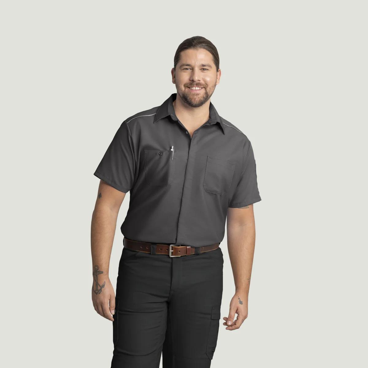 Red Kap Short Sleeve Pro Airflow Work Shirt