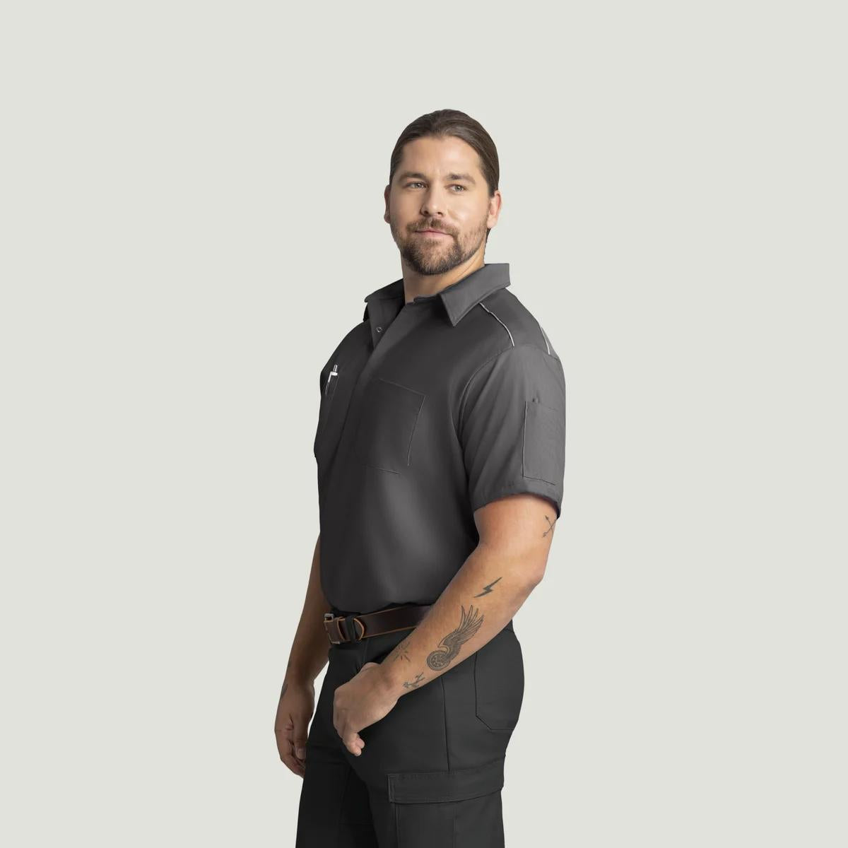 Red Kap Short Sleeve Pro Airflow Work Shirt