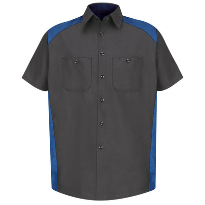 Red Kap Short Sleeve Motorsports Shirt