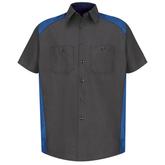 Red Kap Short Sleeve Motorsports Shirt