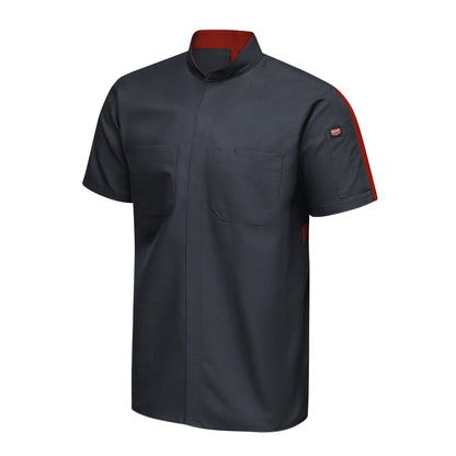 Red Kap Two-Tone Short Sleeve Work Shirt