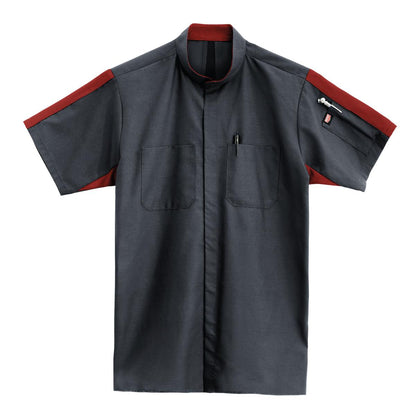Red Kap Two-Tone Short Sleeve Work Shirt