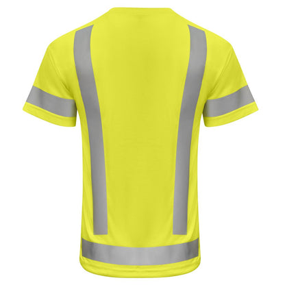 Red Kap Hi-Visibility Short Sleeve Pocket T-Shirt - Type R Class 3