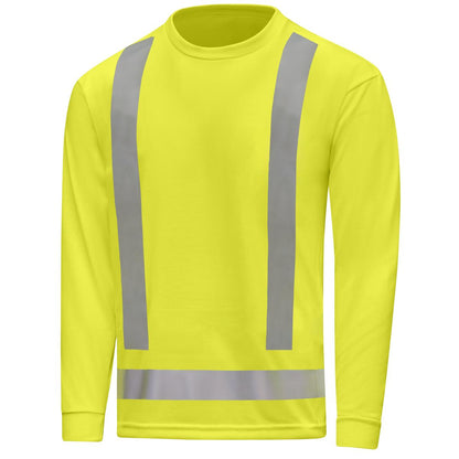 Red Kap Hi-Visibility Long Sleeve T-Shirt - Type R Class 2