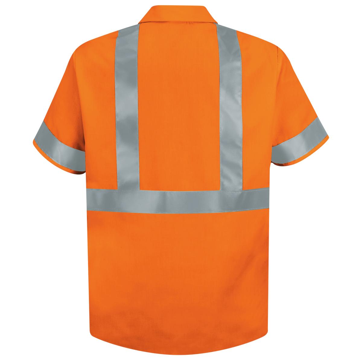 Red Kap Hi-Vis Short Sleeve Shirt - Type R Class 2