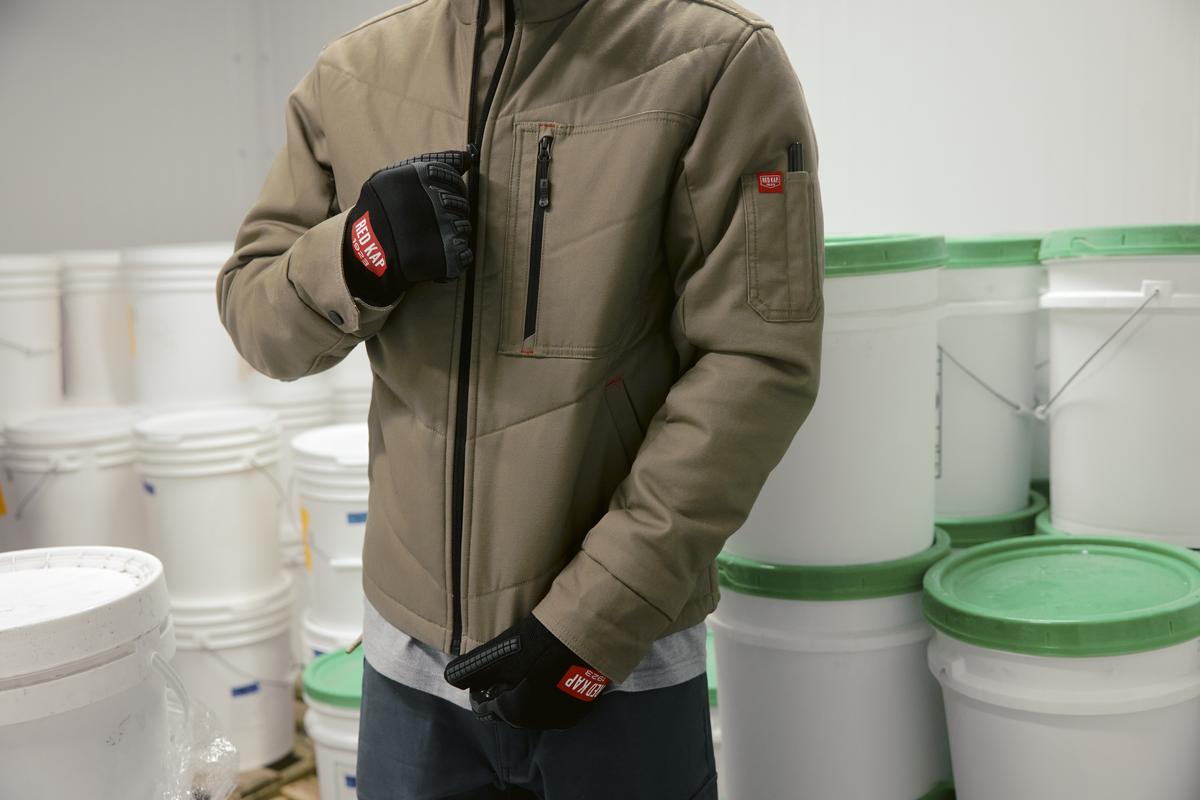 Red Kap Insulated Quilted Work Jacket