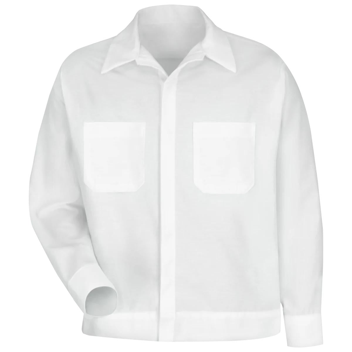 Red Kap Button-Front Shirt Jacket